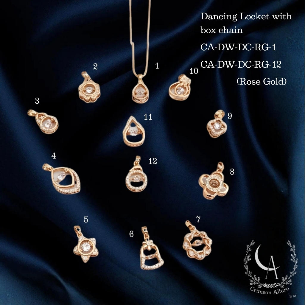 Dancing Crystal Pendant Collection
